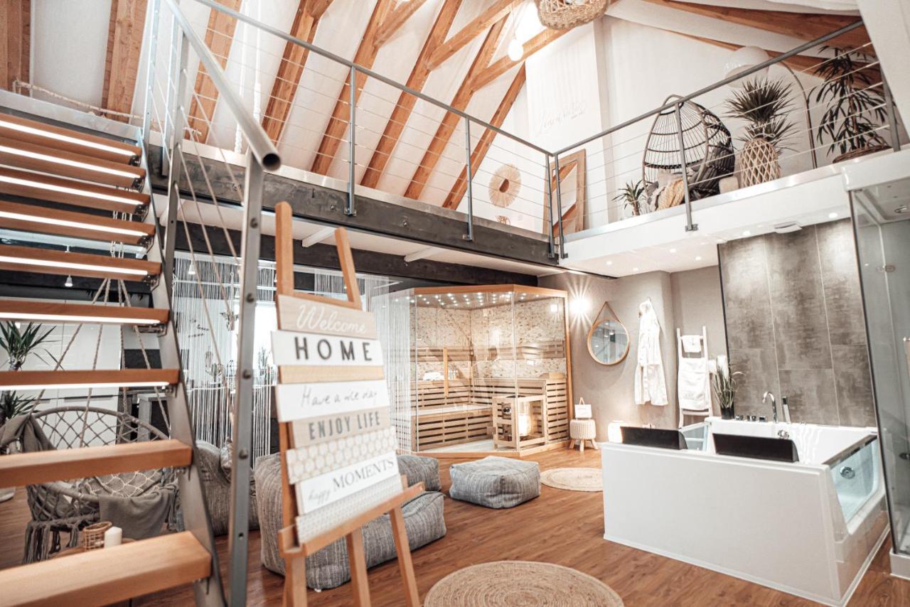 Luxusloft Timeout With Private Spa Ralingen Extérieur photo